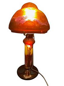 Emile Galle - Art Nouveau Table Lamp (1 of 4)