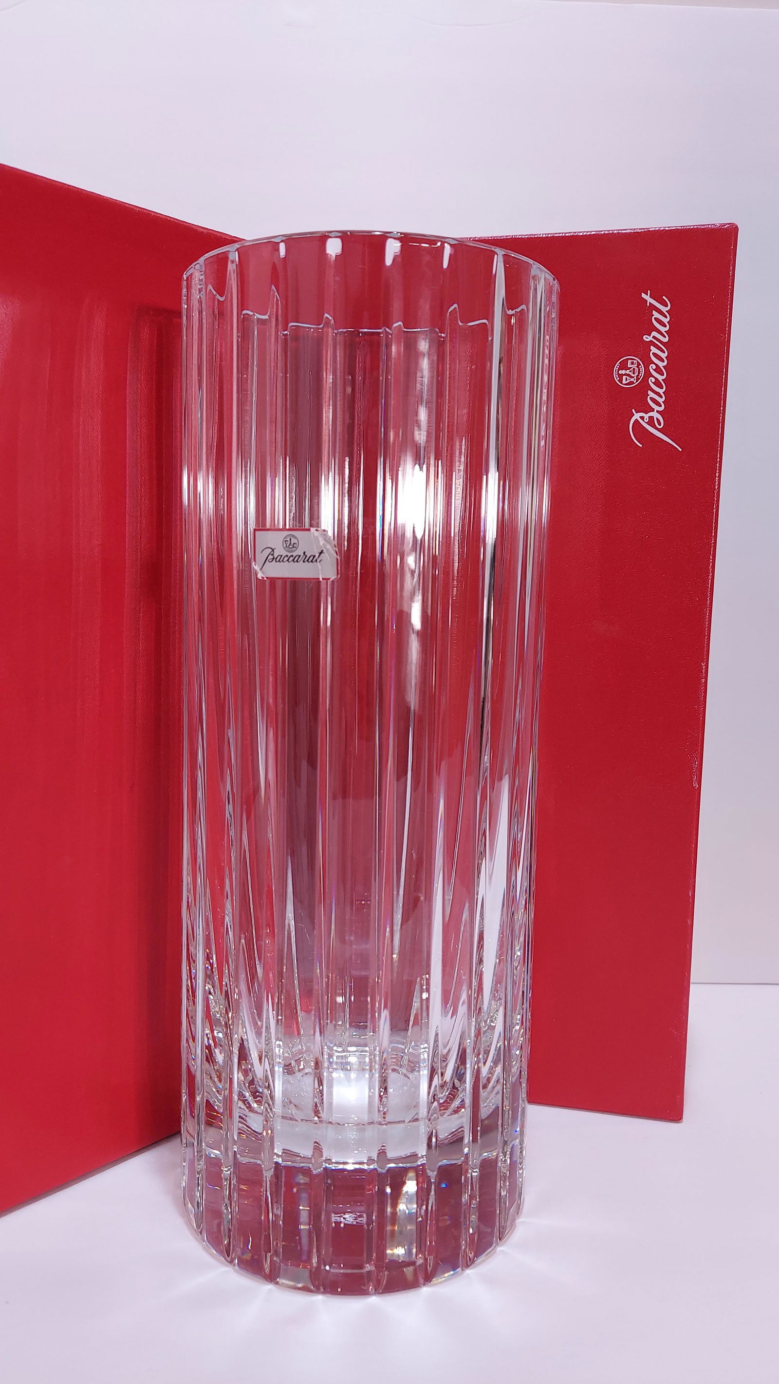 Baccarat - Crystal 12" Bud Vase "Harmonie" (1 of 4)