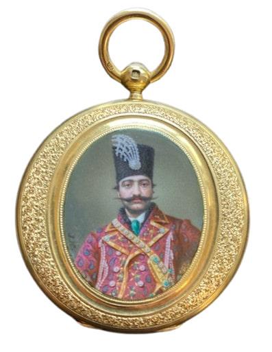 James McCabe 18k Pocketwatch Royal Exchange King Qajar (1 of 11)