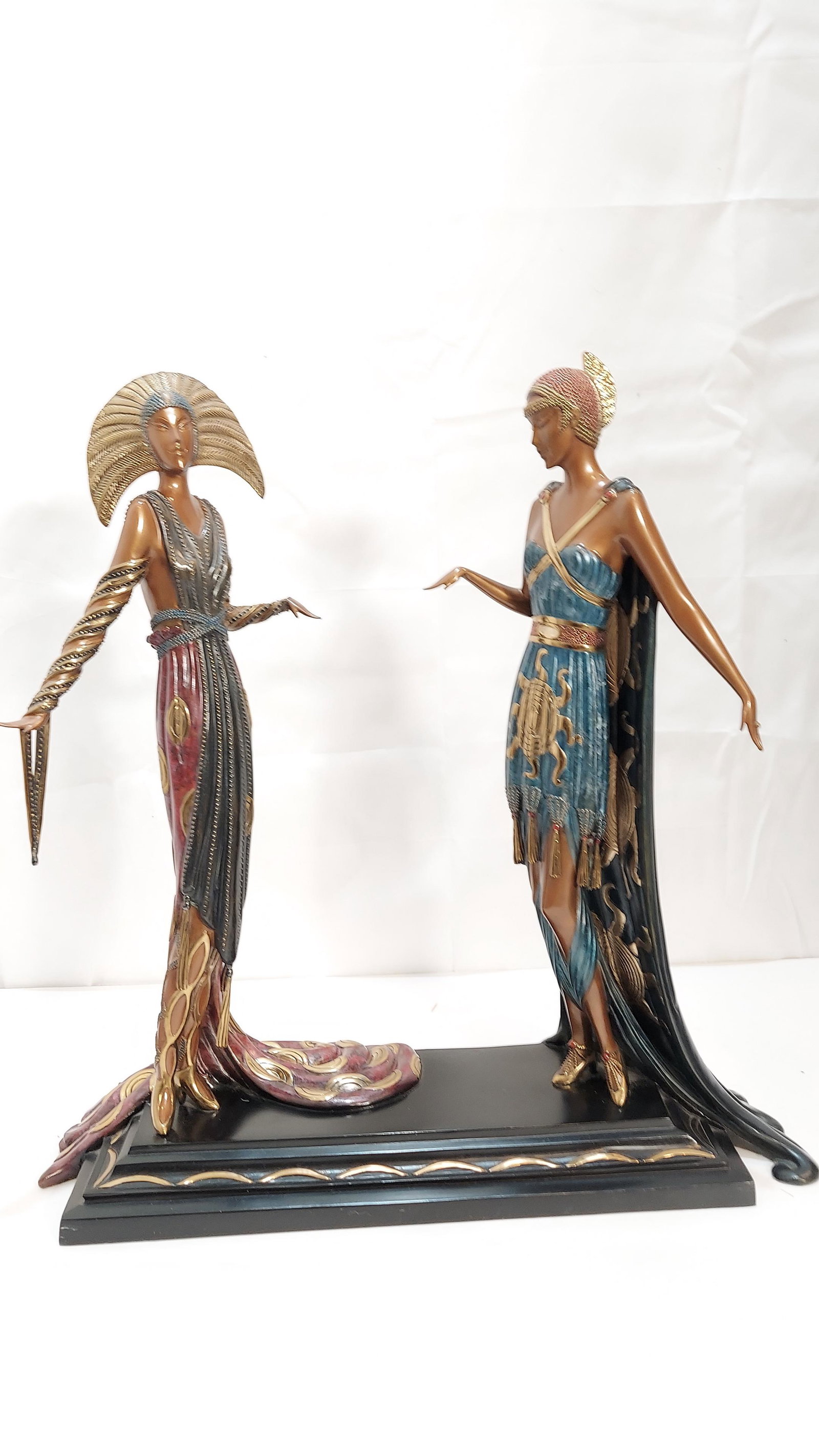 Erte -Bronze "Two Vamps" LE #162/500 (1 of 9)