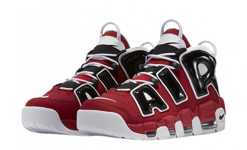 Nike Air More Uptempo Bulls Sneakers - Size 10.5 (1 of 5)