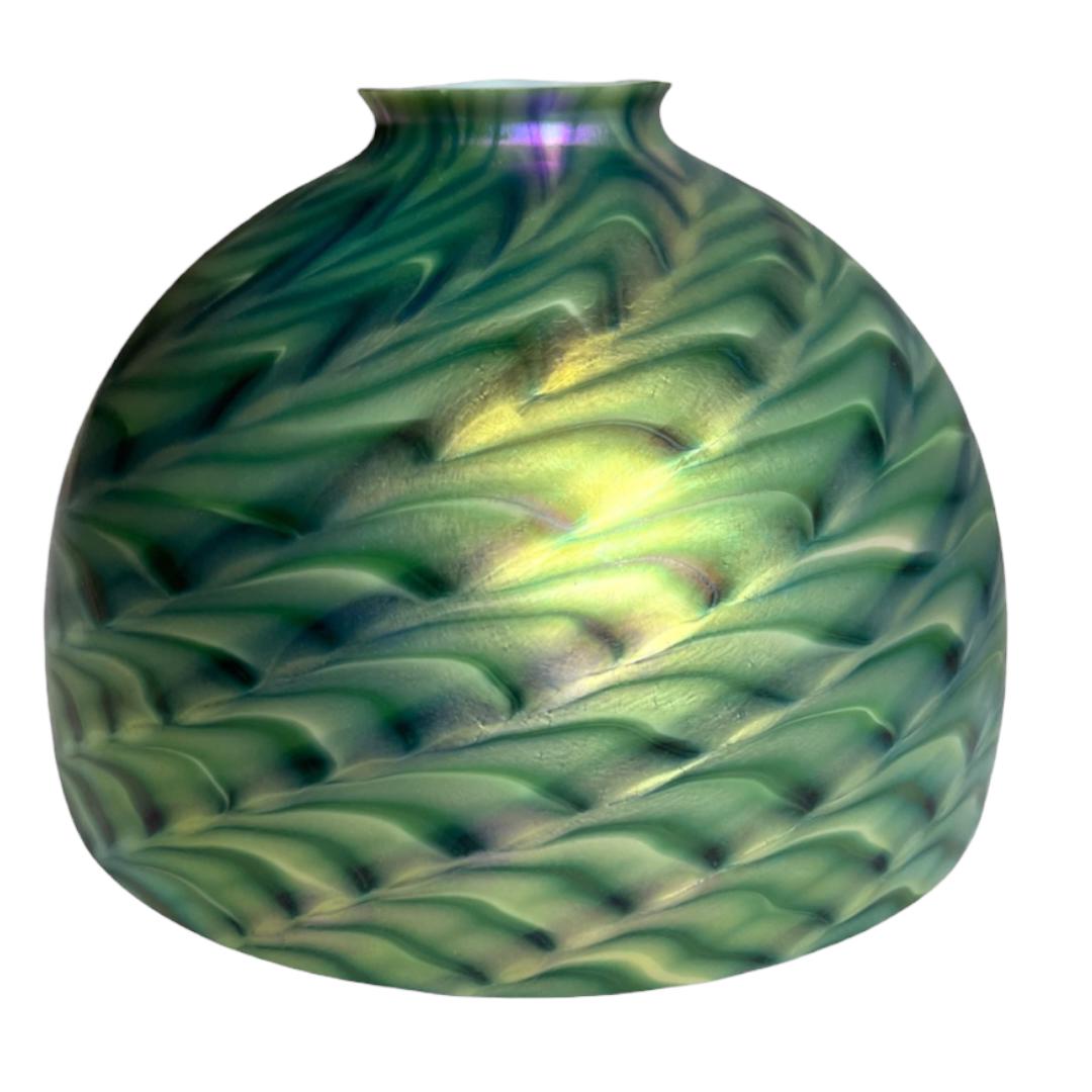 Lundberg Studios Art Glass Dome 10" Lamp Shade (1 of 7)
