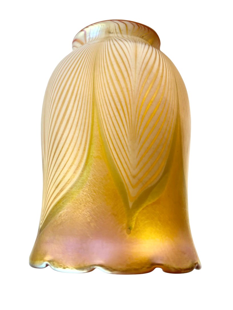 Lustre Art Studio Signed Art Glass Lamp Shade (1 of 5)