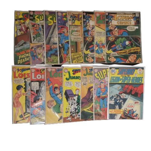 Superman Silver Age Comic Book Lot of Fifteen (15) (1 of 5)