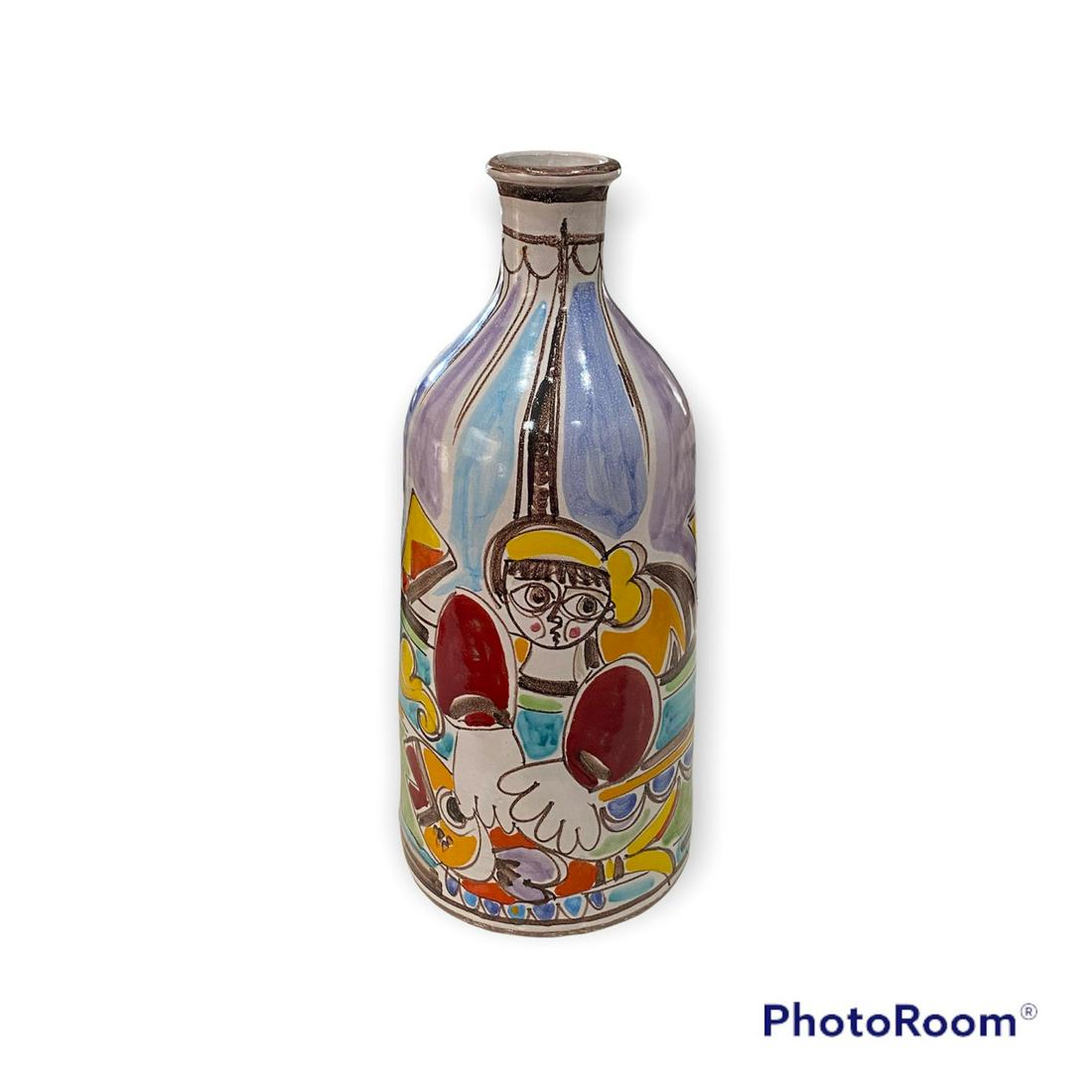 Giovanni de Simone Hand-Painted / Signed Bottle 1967 (1 of 5)