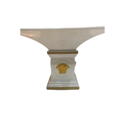 Rosenthal x Versace "Gorgona"  Footed Candy Dish (1 of 4)