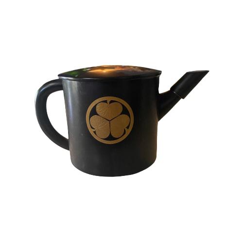 Japanese Lacquered Tea/Sake Pot w/ Tokugawa Clan Crest (1 of 4)