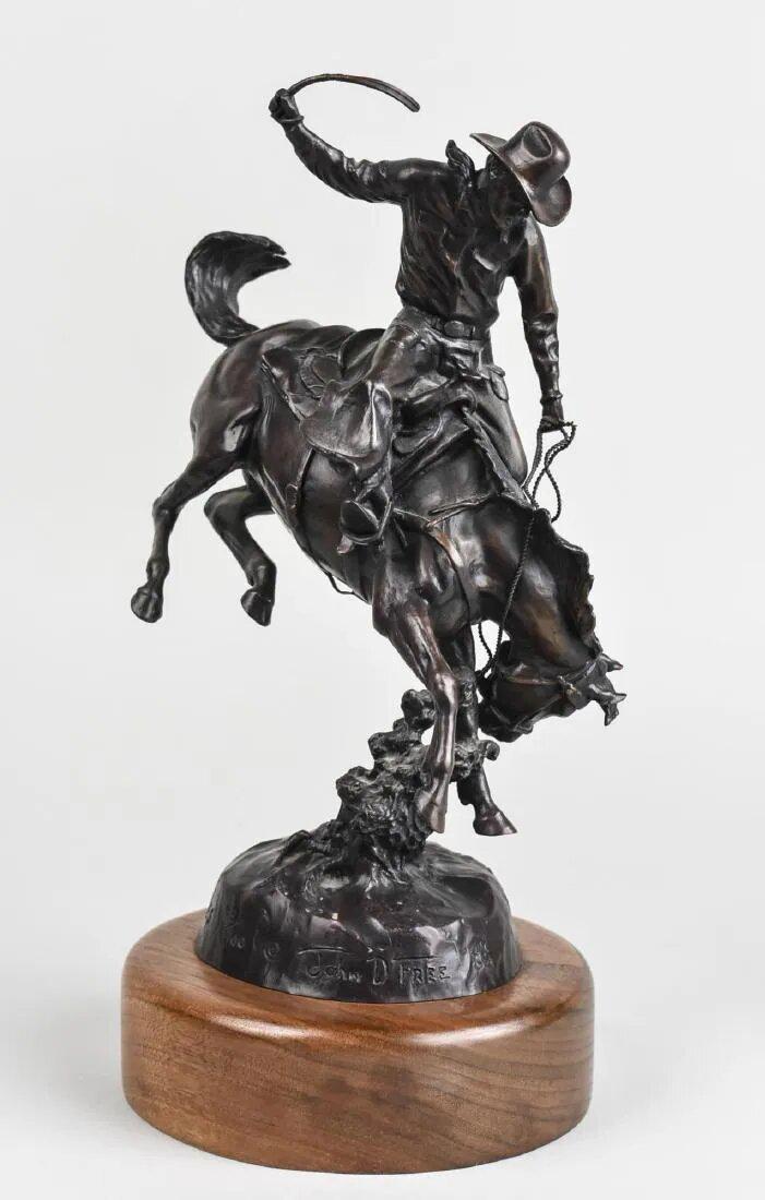 John D. Free - Bronze Cowboy " Rough Edges" LE # 6/100 (1 of 5)