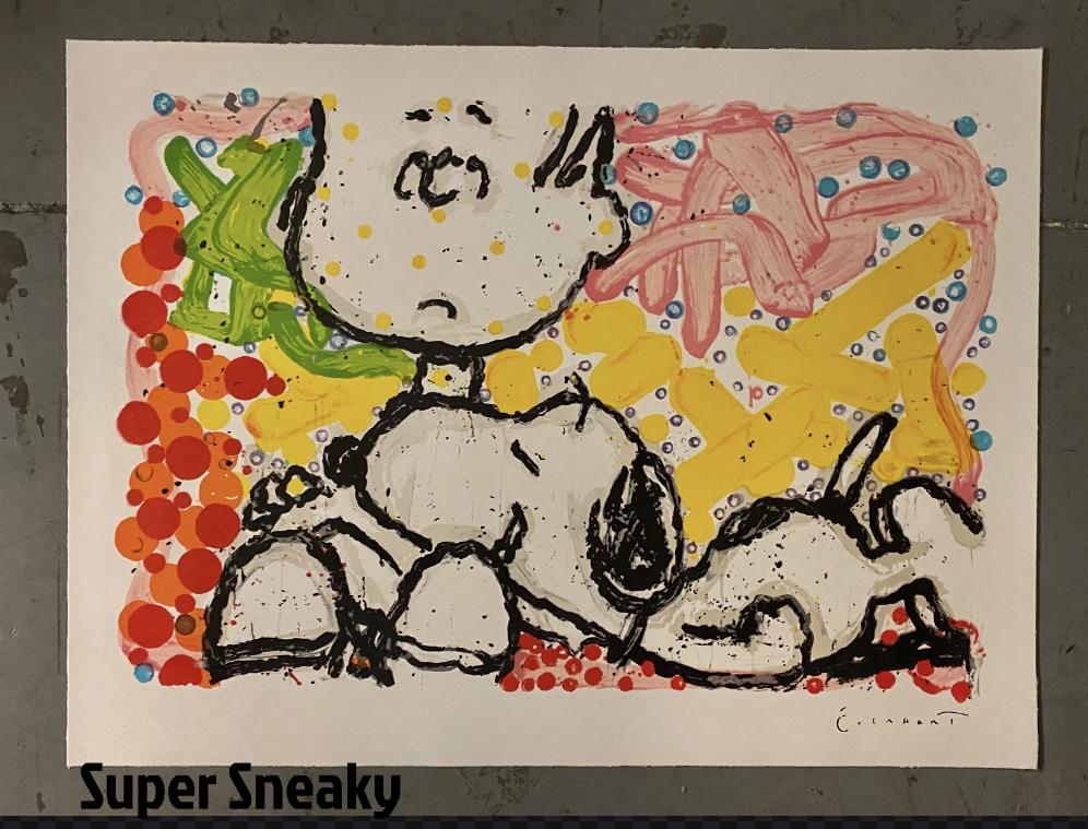 Tom Everhart Signed/Numbered Litho "Super Sneaky" LE (1 of 2)