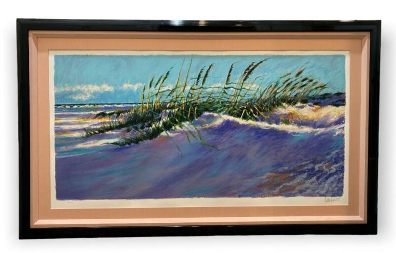 Aldo Luongo - Signed / Numbered Serigraph "Windy Beach" w/ COA (1 of 5)