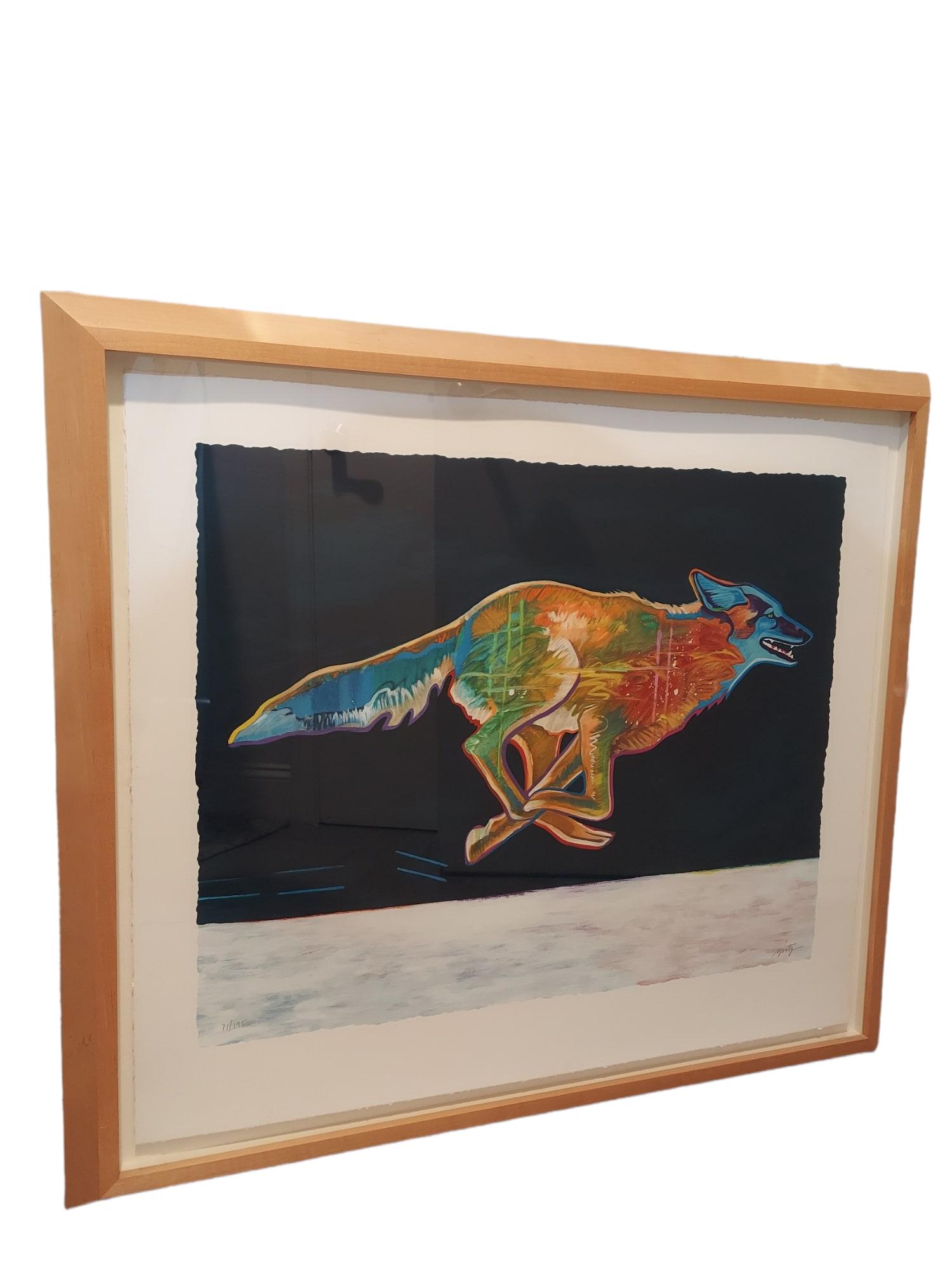 John Nieto - Signed / Numbered Serigraph "Higher" - Olympic Power Suite (1 of 5)