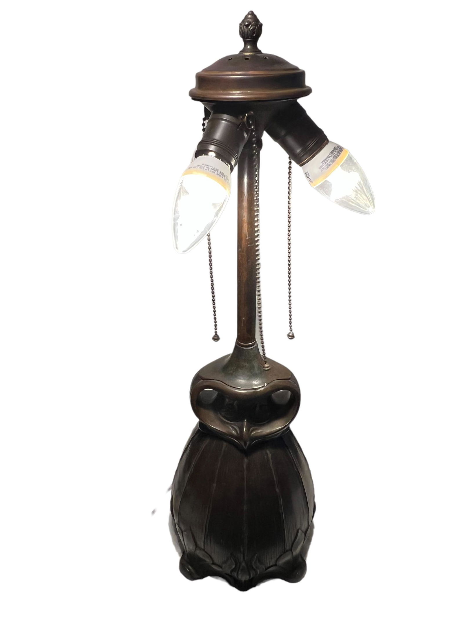 PLB & G Co. Pilabrasgo Owl Table Lamp Base # 2159 (1 of 8)