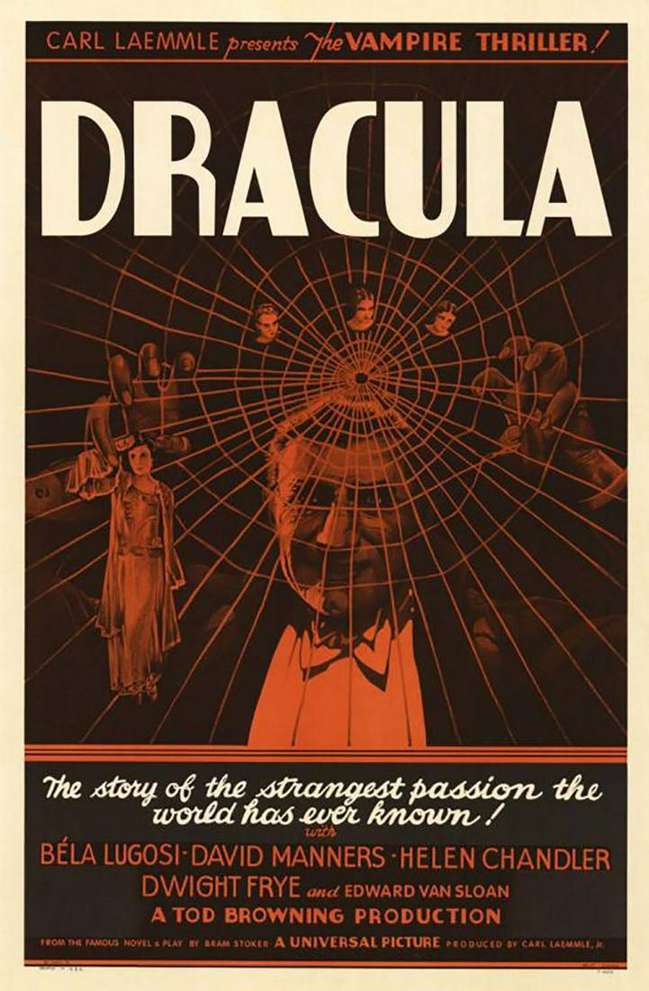 Dracula Hollywood Poster (1 of 1)