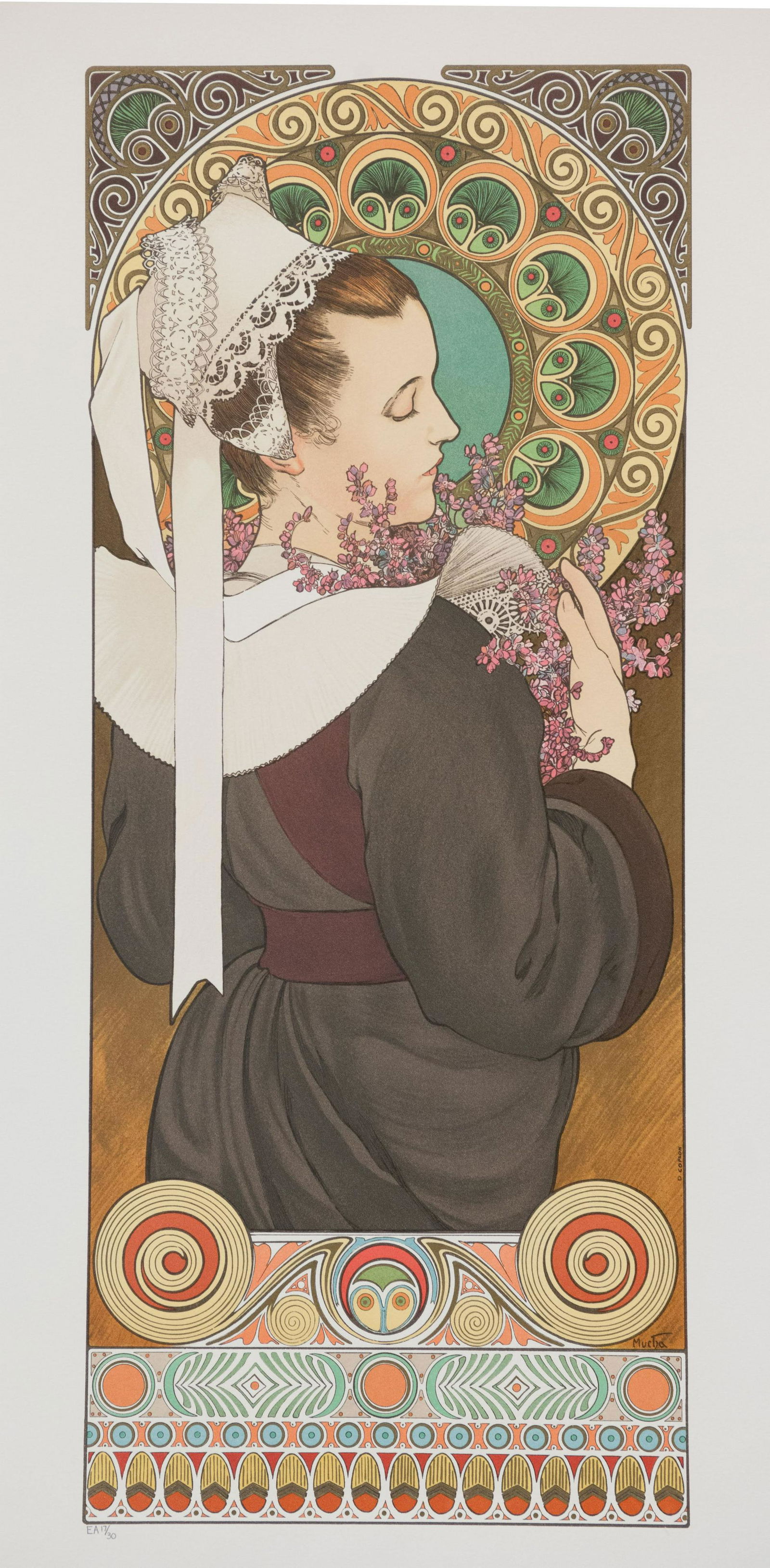 Heather, Alphonse Mucha (1 of 1)