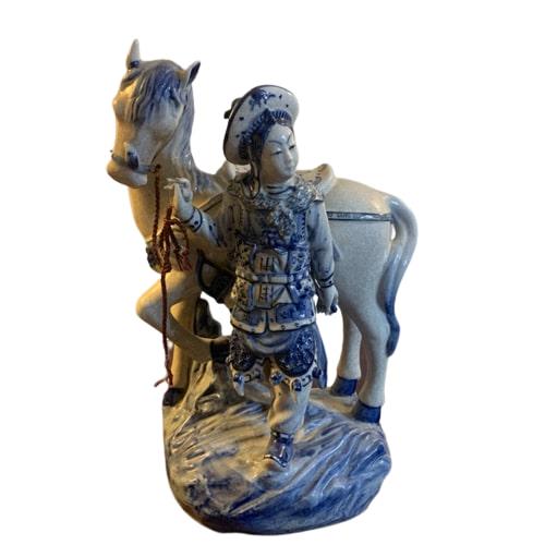 Bombay Asian Man and Horse Sculpture (1 of 5)