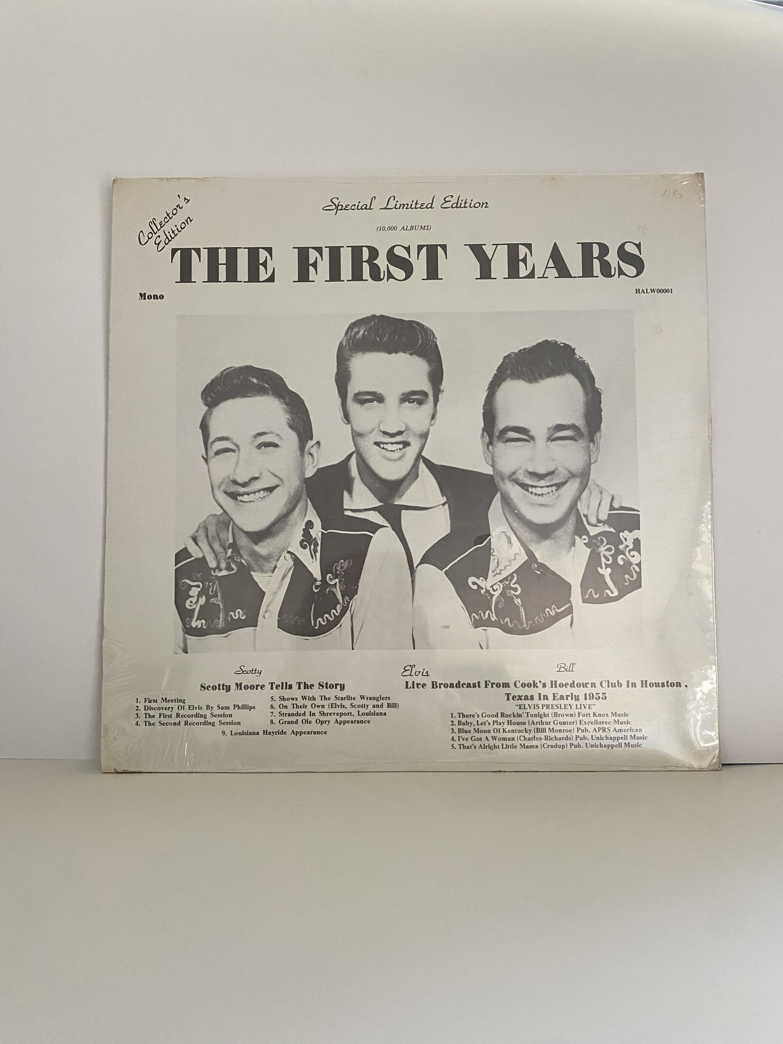 Elvis Presley -  Factory Sealed LE "The First Years" - LP 1980 (1 of 2)