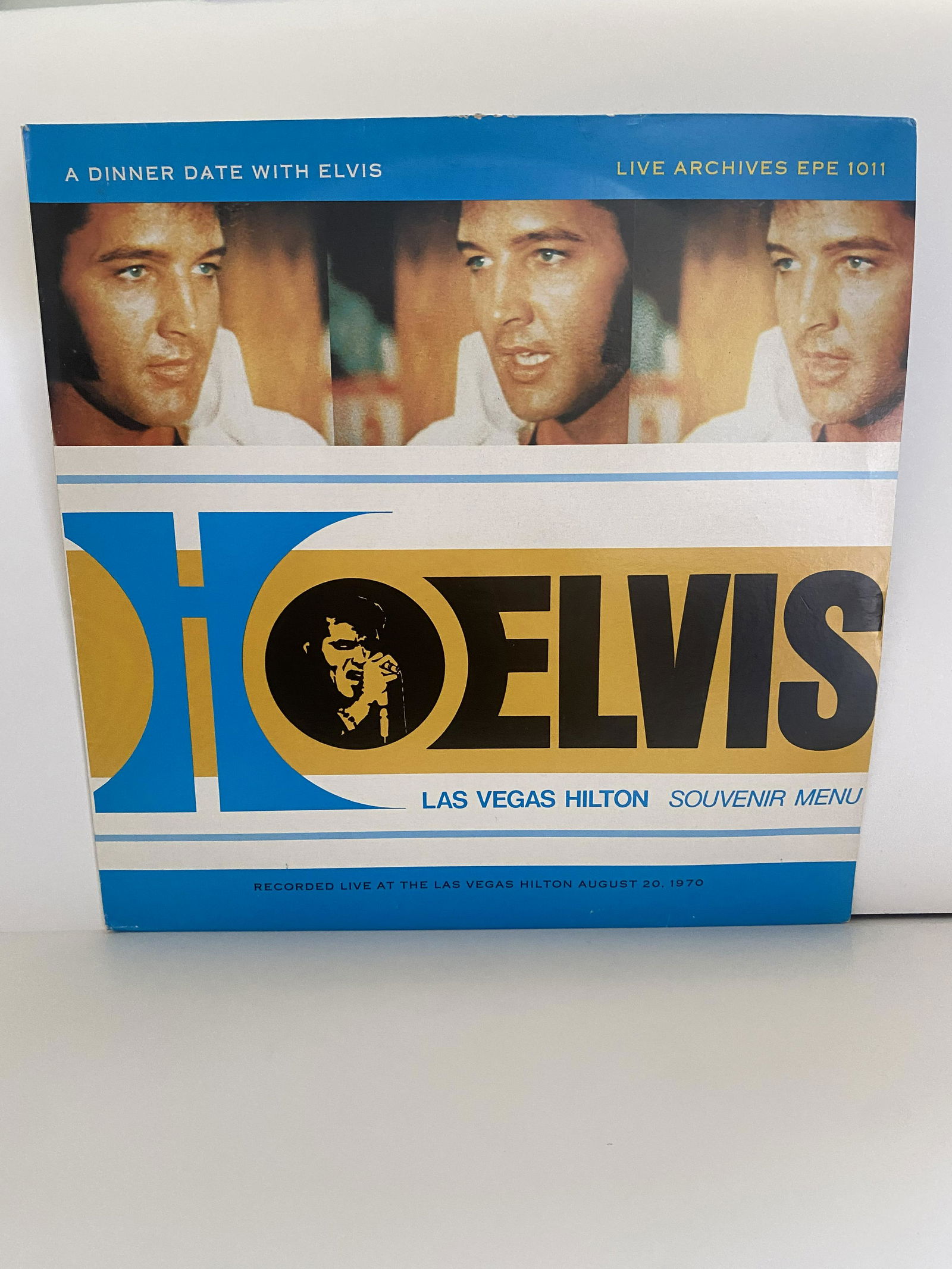 Elvis Presley "Dinner Date W/ Elvis" Spanish Unofficial LP 1986 (1 of 6)