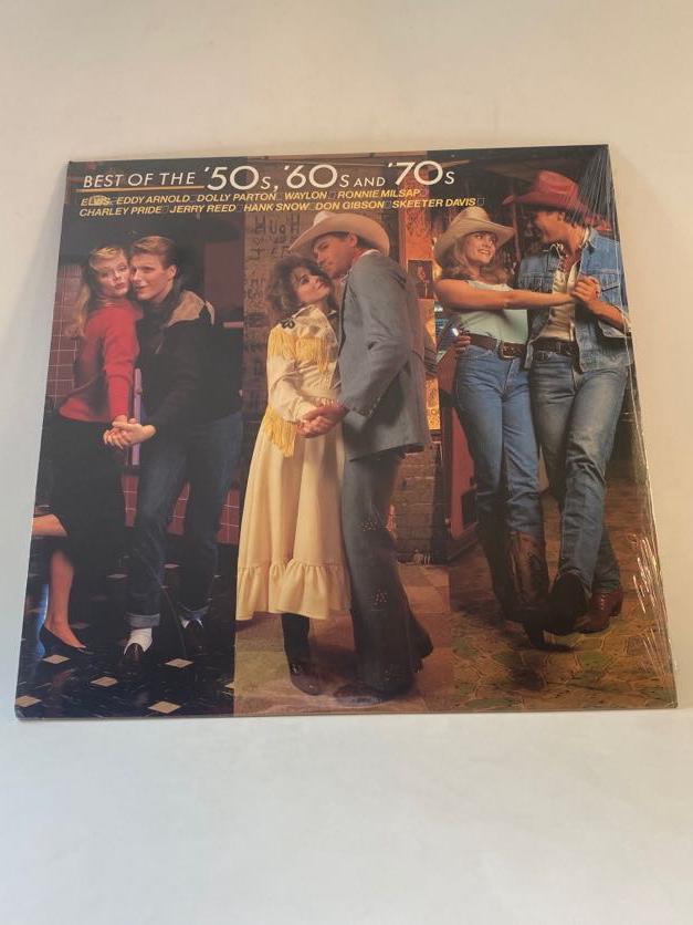 "Best Of The '50s, '60s, And '70s"  Factory Sealed Various Artist Vinyl LP 1986 (1 of 3)