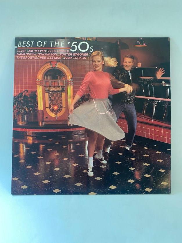 "Best Of The 50s" - Various Artist Vinyl LP 1986: "Best Of The 50s" - Various Artist Vinyl LP 1986 - Tracklist: Side A - Hank Snowâ€“I'm Moving On / Pee Wee Kingâ€“Slow Poke / Porter Wagonerâ€“A Satisfied Mind / Eddy Arnoldâ€“Catt