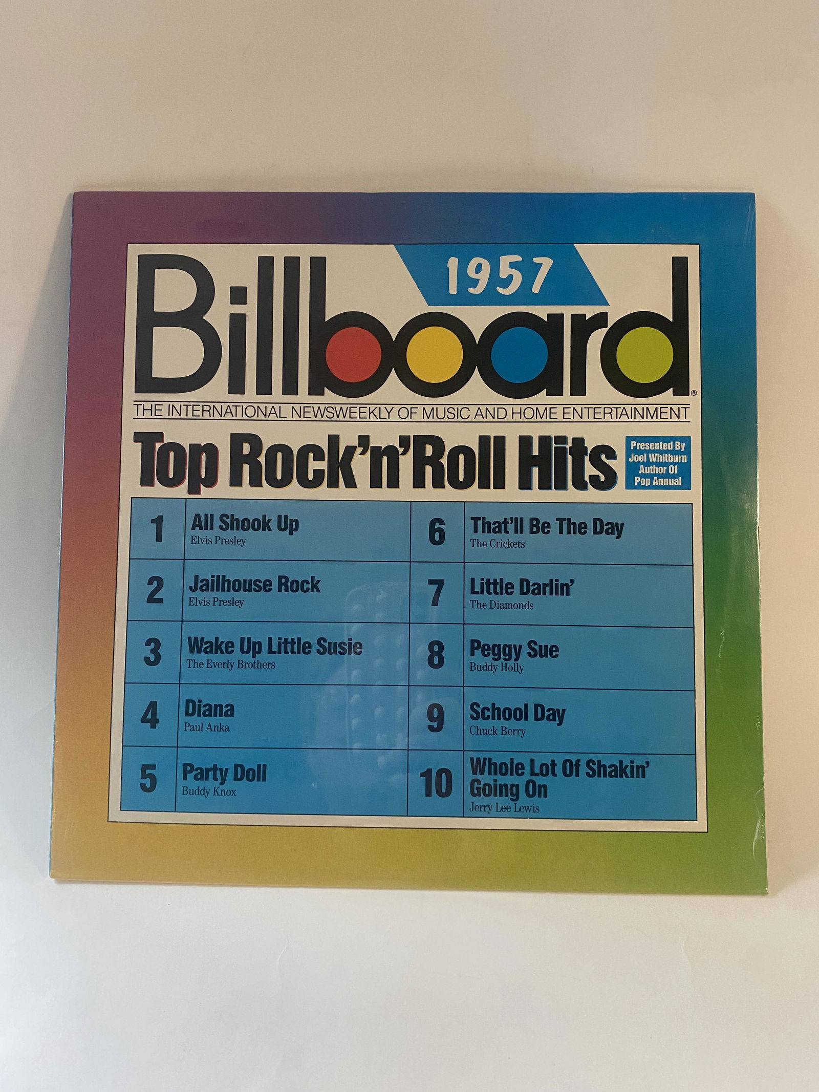 "Billboard Top Rock'N'Roll Hits - 1957" Factory Sealed Vinyl LP (1 of 3)