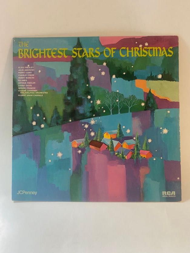 "The Brightest Stars Of Christmas"- Various Artist JC Penny Vinyl LP (1 of 5)