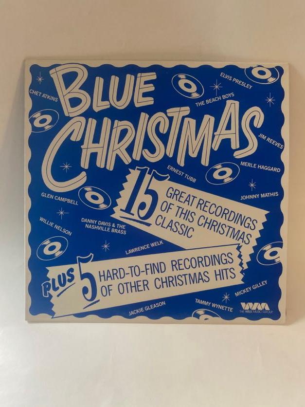 "Blue Christmas" by Various Artist - Promotional Radio Vinyl LP 1984 (1 of 5)