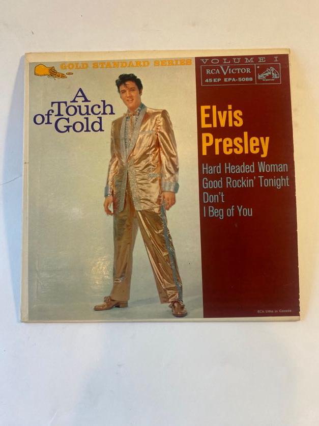 Elvis "A Touch Of Gold Vol. I" Canadian 7" 45 RPM Vinyl EP 1959 (1 of 4)