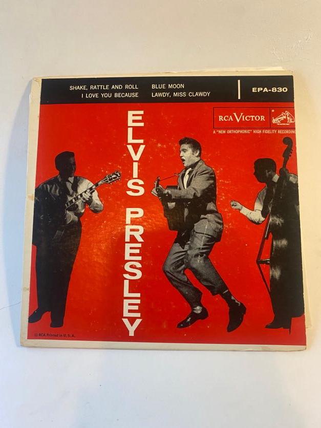 Elvis "Elvis Presley" 7" 45 RPM Vinyl EP Reissue 1965 (1 of 4)