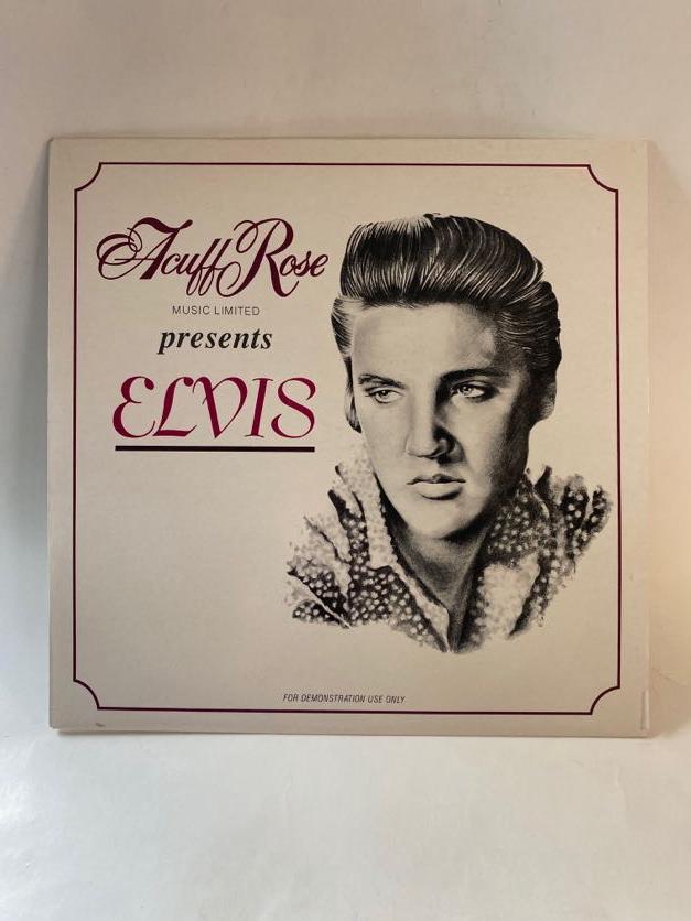 Elvis Presley "Acuff Rose Presents Elvis" UK Promo Vinyl LP 1986 (1 of 5)