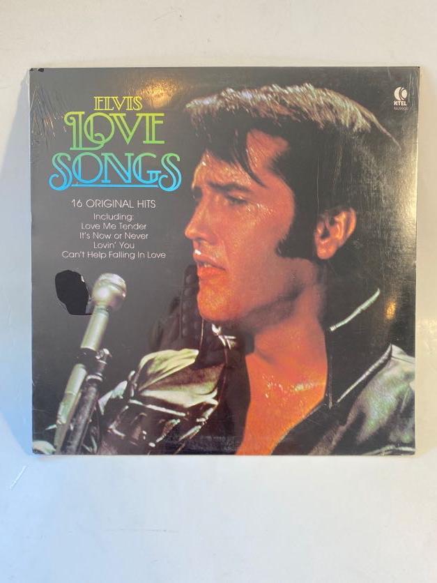 Elvis Presley "Love Songs (20 Original Songs)" Canadian Vinyl LP 1980 (1 of 3)