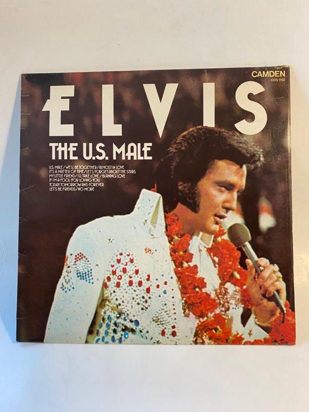 Elvis Presley "The U.S. Male" UK Vinyl LP 1975 (1 of 5)