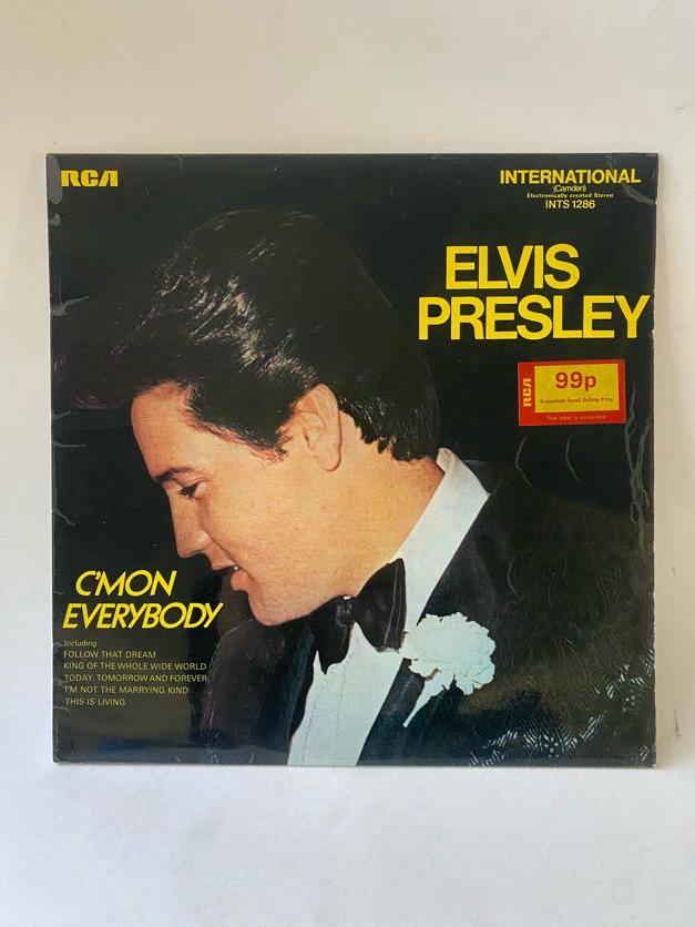 Elvis Presley "C'mon Everybody" UK VinalLP Release 1971 (1 of 6)