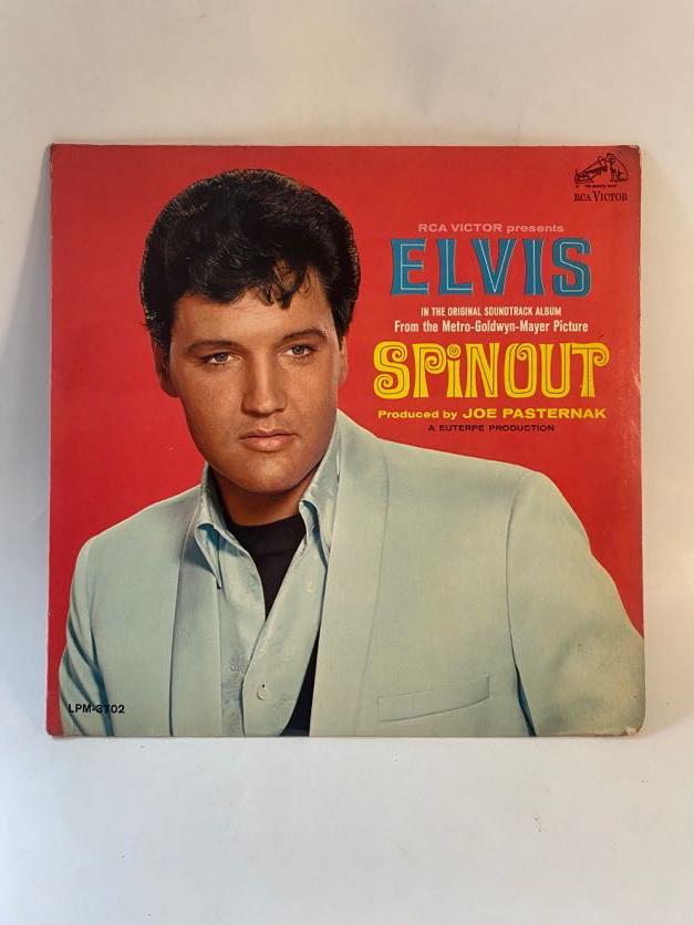 Elvis Presley "Spinout" U.S. Mono Vinyl LP w/ Picture 1966 (1 of 7)