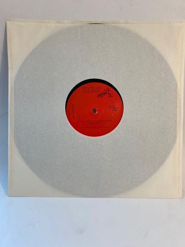 "Felton Jarvis Talks About Elvis" RARE Radio Interview Vinyl LP 1981 (1 of 4)