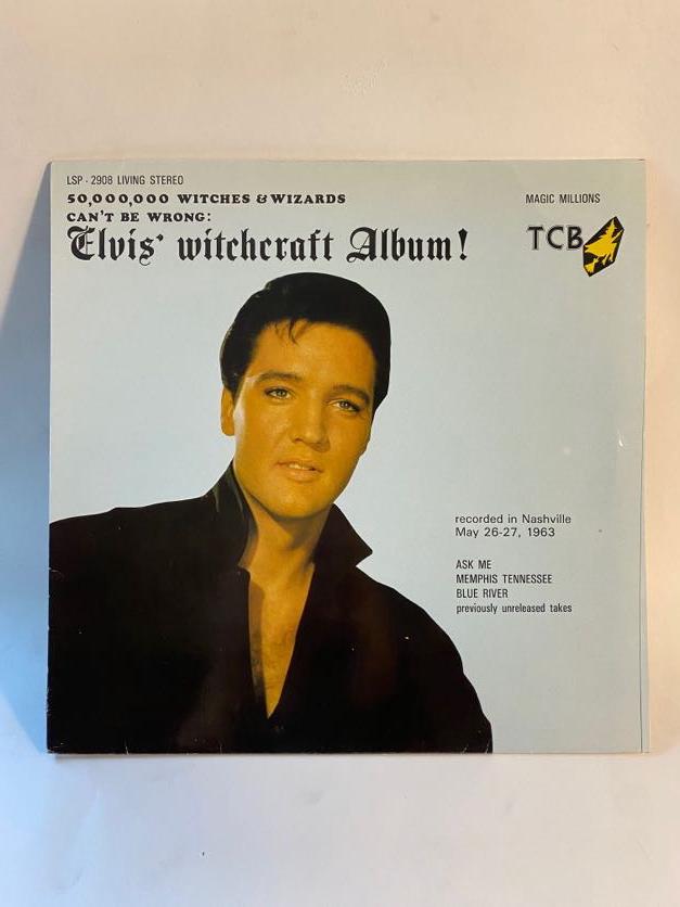 Elvis Presley "Witchcraft Album!" Unofficial U.S. Vinyl LP 1988 (1 of 5)
