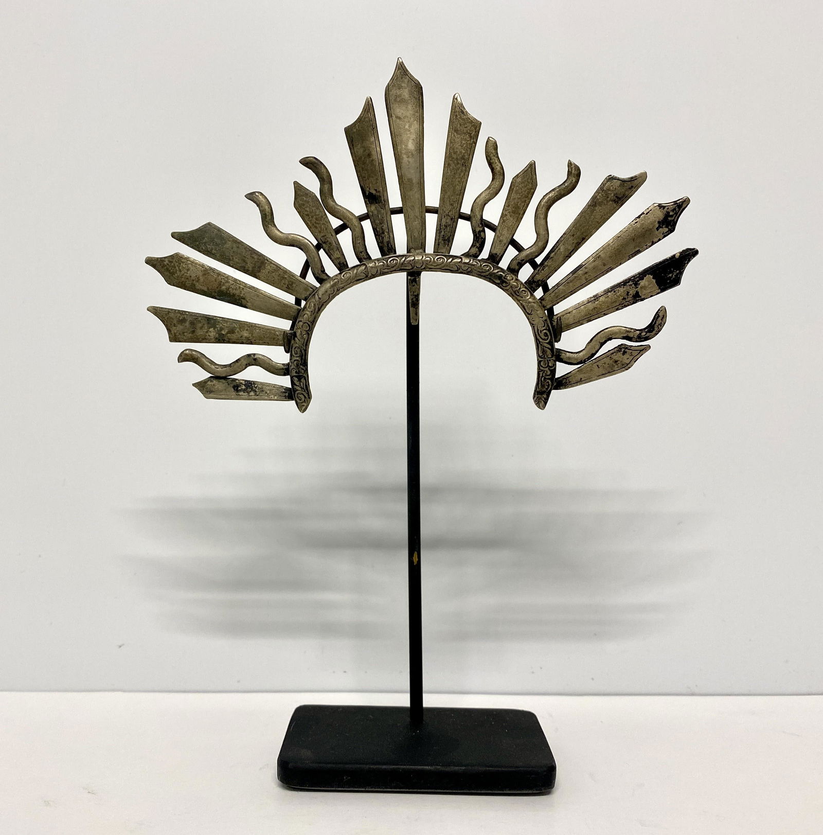 Spanish Colonial Silver Santo Halo (1 of 4)