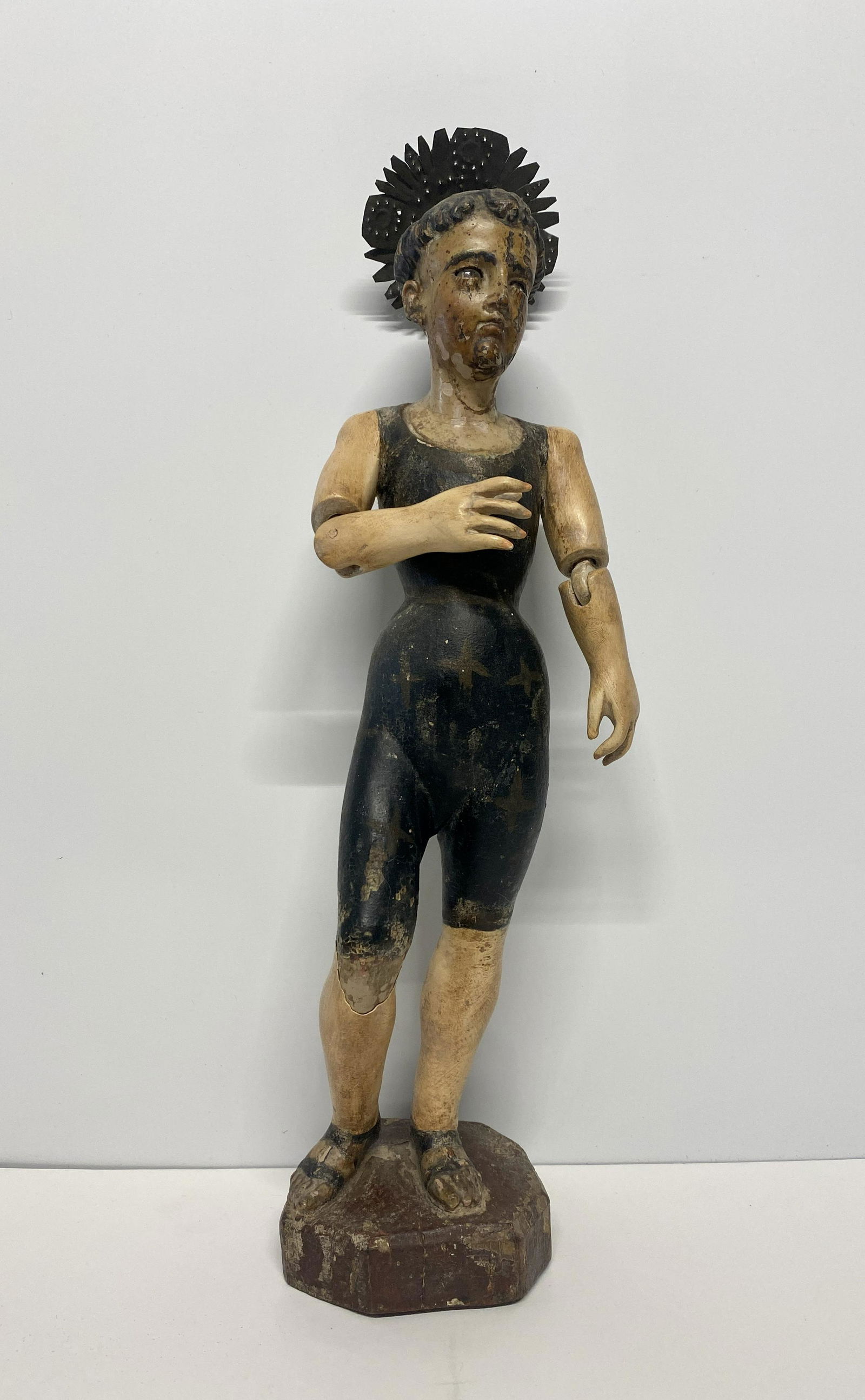 Spanish Colonial  Santos Doll (Female) (1 of 5)