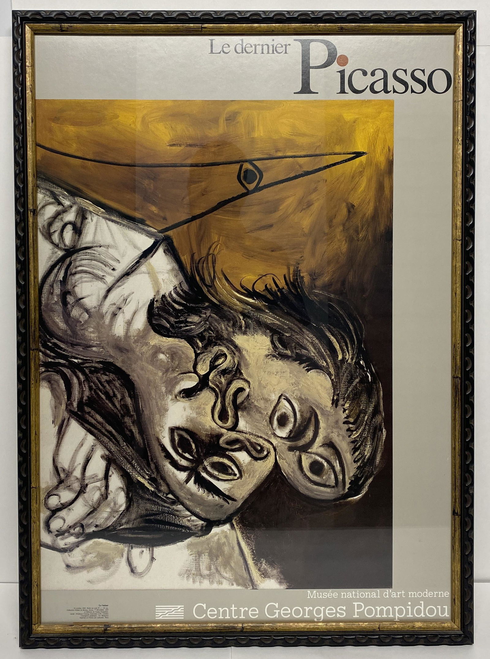 "Le Dernier Picasso 1953-1973" Museum of Modern Art, Paris Exhibition Poster (1 of 5)