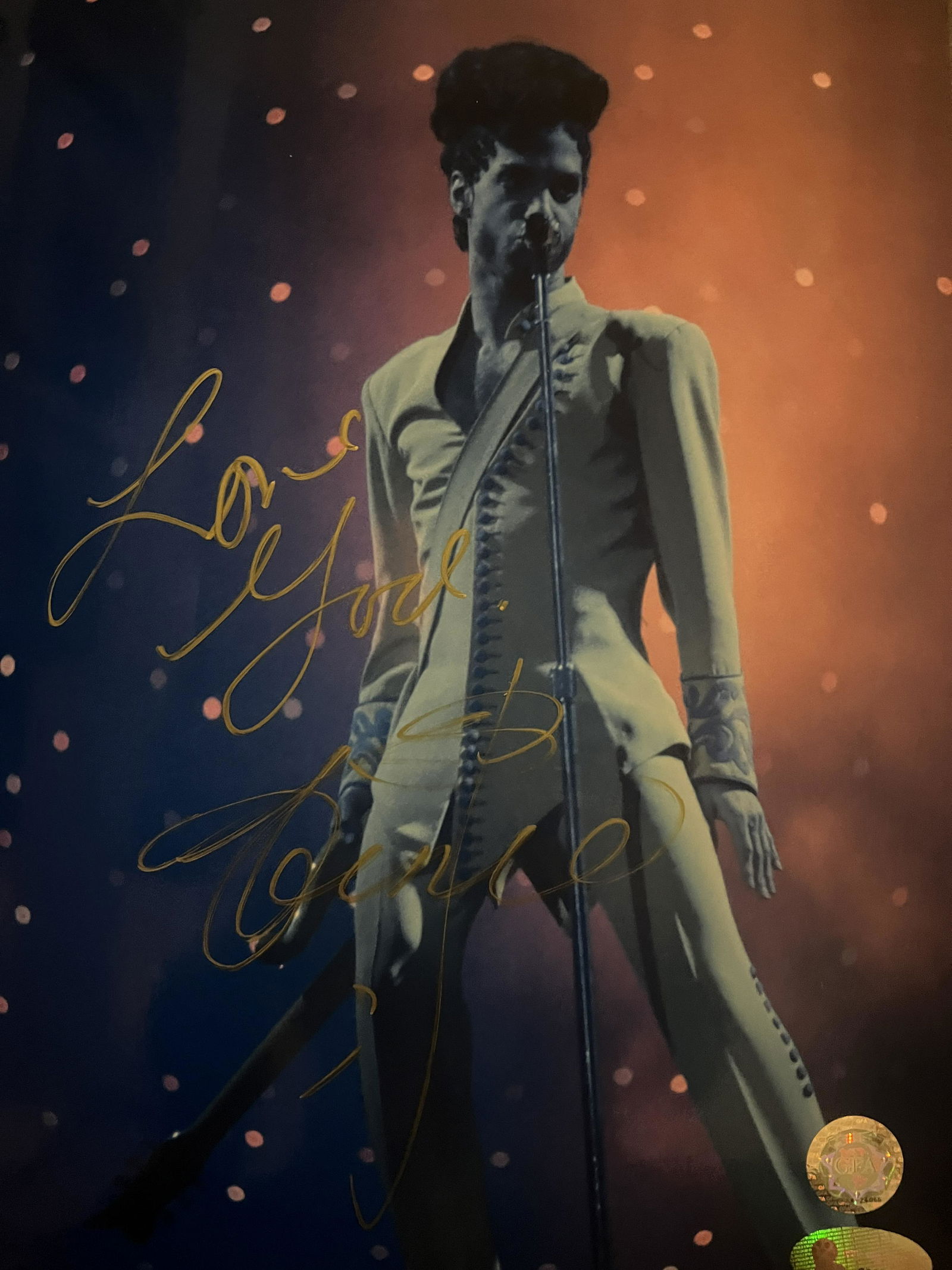 Prince Signed Photo - GFA Authenticated (1 of 1)