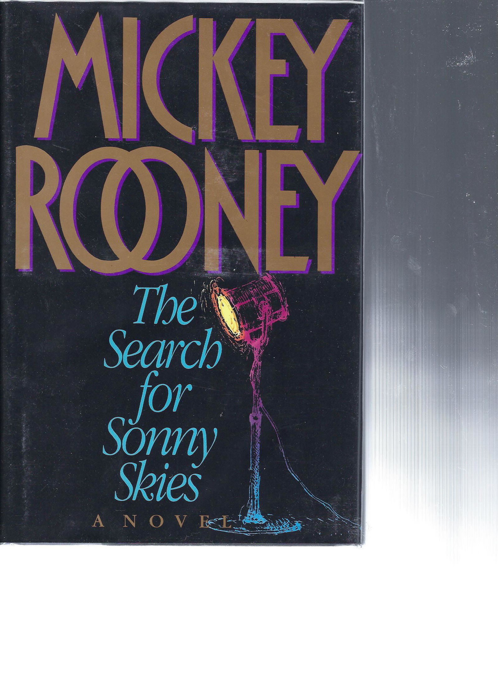 Mickey Rooney signed book (1 of 2)