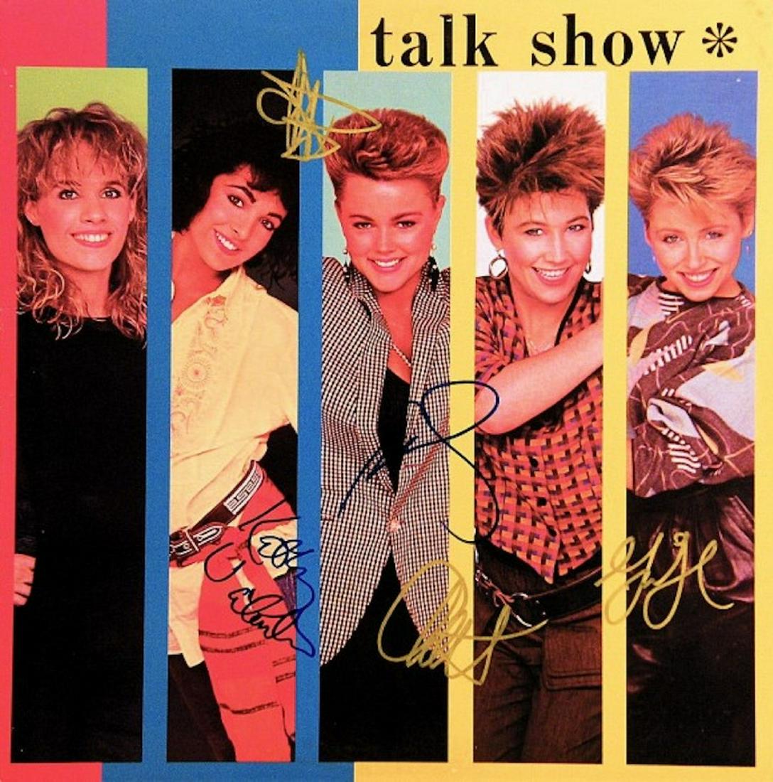 The Go- Go's Talk Show signed album (1 of 1)