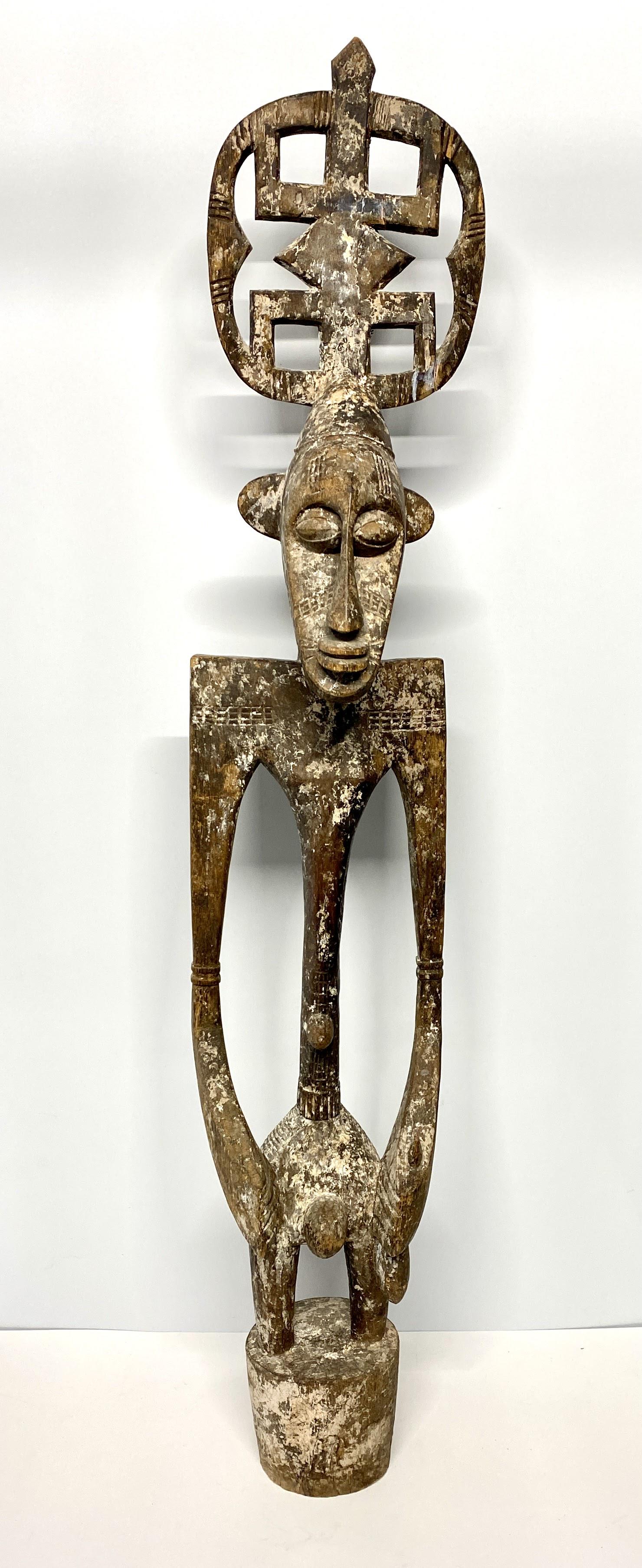 Senufo Katieleo "Mother of Village" Figure - Aboriginal Indigenous Art (1 of 6)