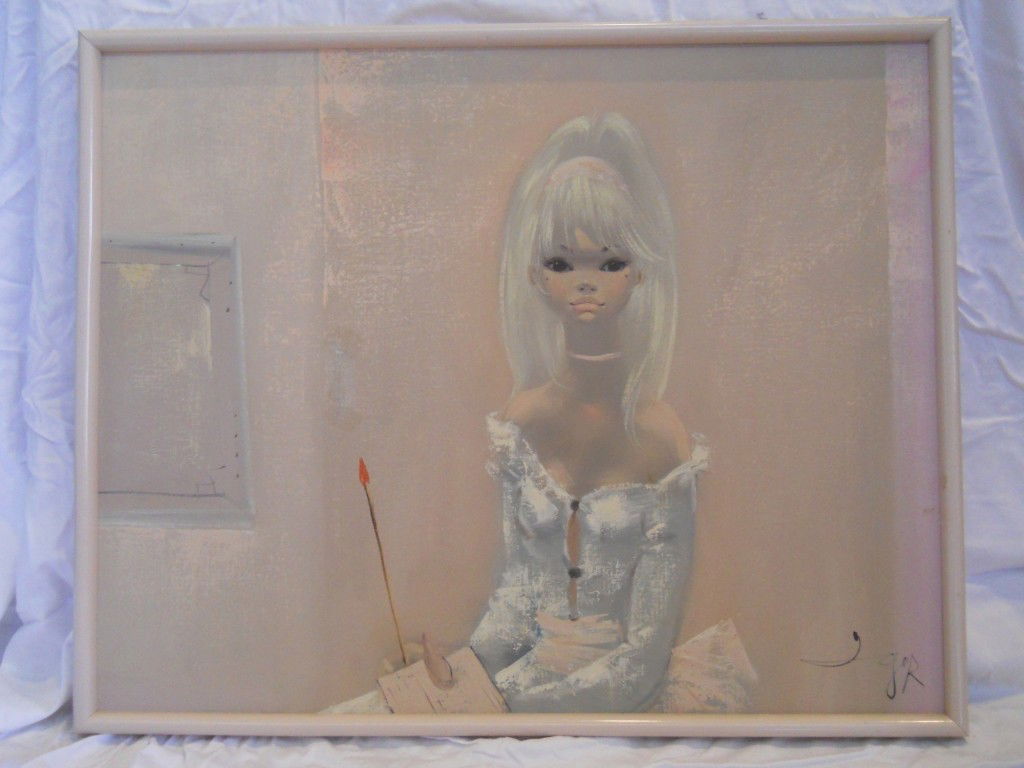 FRAMED OIL PAINTING ON CANVAS BY IGOR: FRAMED OIL PAINTING ON CANVAS BY IGOR. Igor Pantuhoff was born in Russia in 1911 to an aristocratic family, he emigrated to the U.S. and studied art with Hans Hoffman, abstract expressionists. Well kn