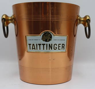 2 James Casey Jc Copper & Brass Ice Buckets