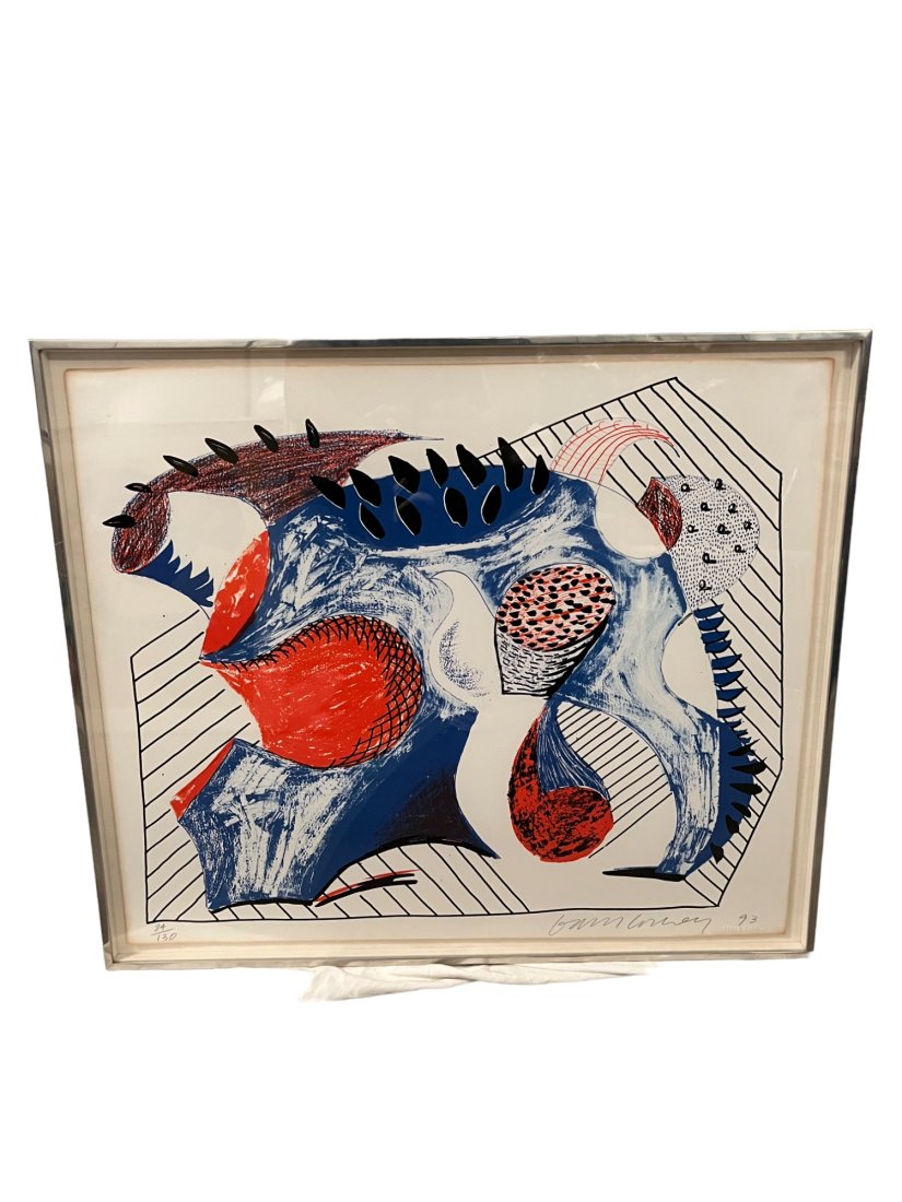 David Hockney- Untitled, for Joel Wachs, 1993 - Signed Limited Edition 84/130 (1 of 11)