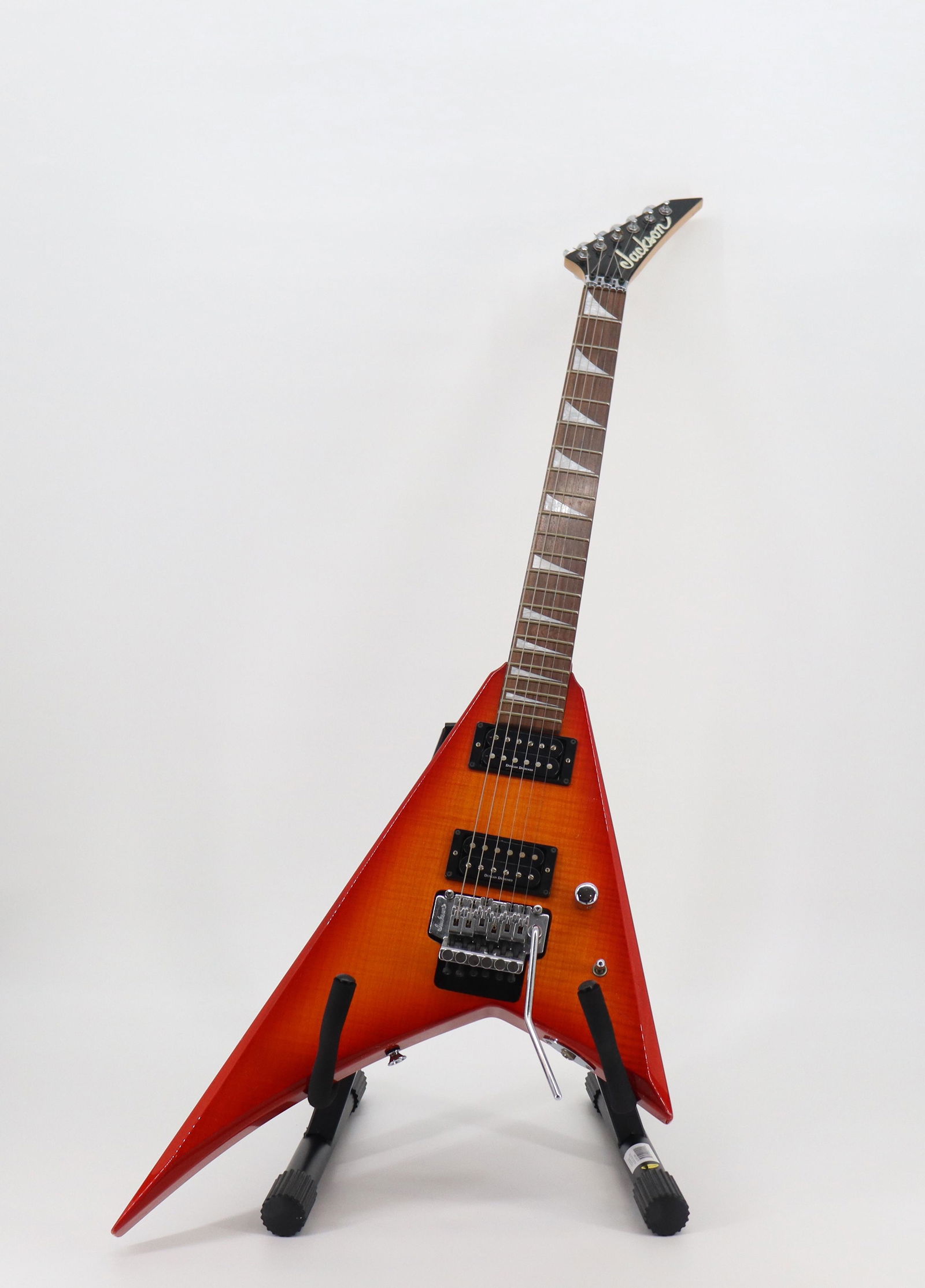 Jackson Rx10d Randy Rhoads Electric Guitar Flame Top Orange