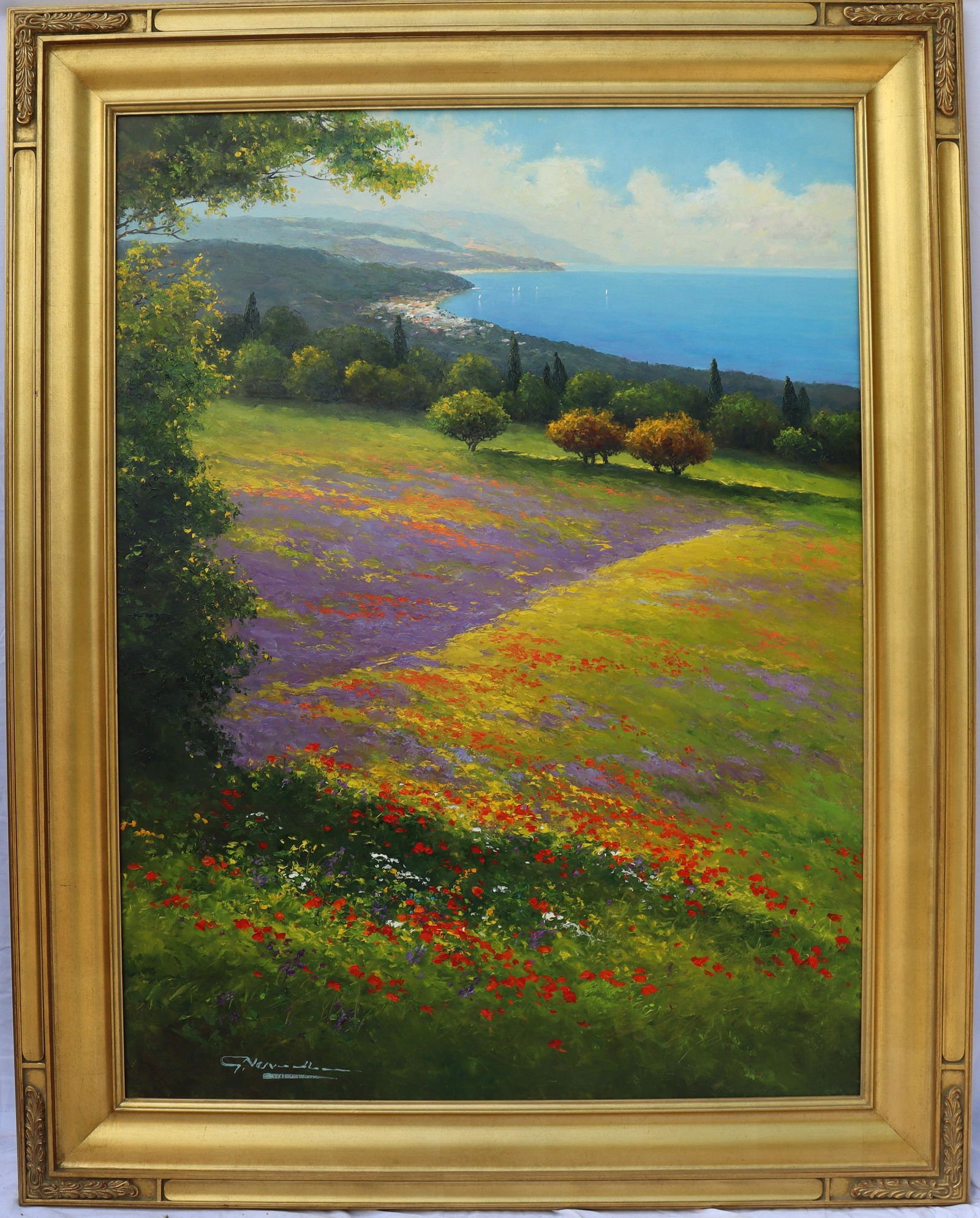 Neswadba "Country Meadow" - Oil on Canvas (1 of 3)