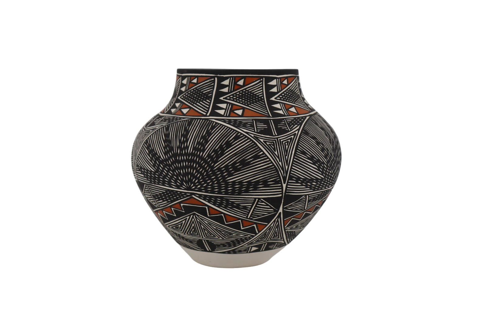 Monroe F Victorino "Acoma Pottery Jar" NM (1 of 5)