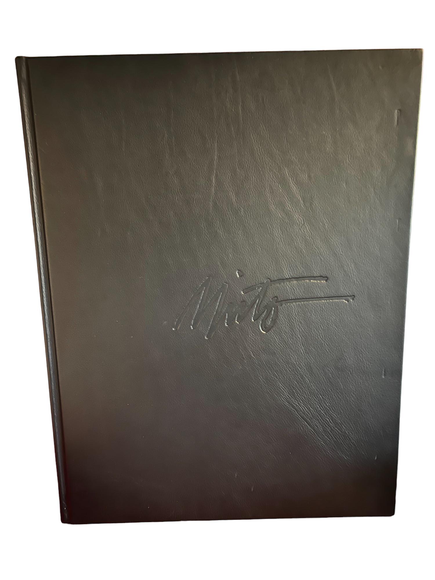 John Nieto "Les Livres des Peintres" - Smyth Sewn, Leather Bound Book of 30 Serigraphs (1 of 3)