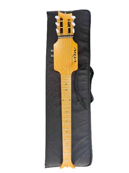 ARIA AS-101S Sinsonido Steel String Silent Travel Guitar (1 of 6)